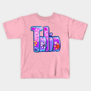 Female Girls First name Talia Kids T-Shirt